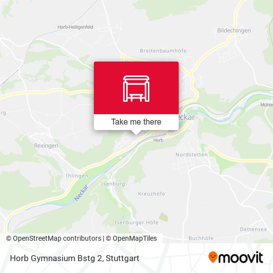 Horb Gymnasium Bstg 2 map