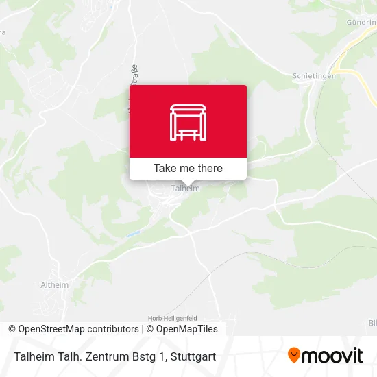 Карта Talheim Talh. Zentrum Bstg 1