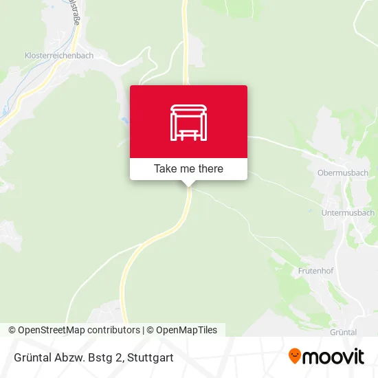 Карта Grüntal Abzw. Bstg 2