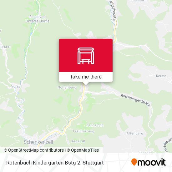 Rötenbach Kindergarten Bstg 2 map