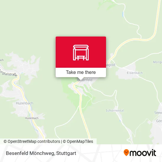 Карта Besenfeld Mönchweg