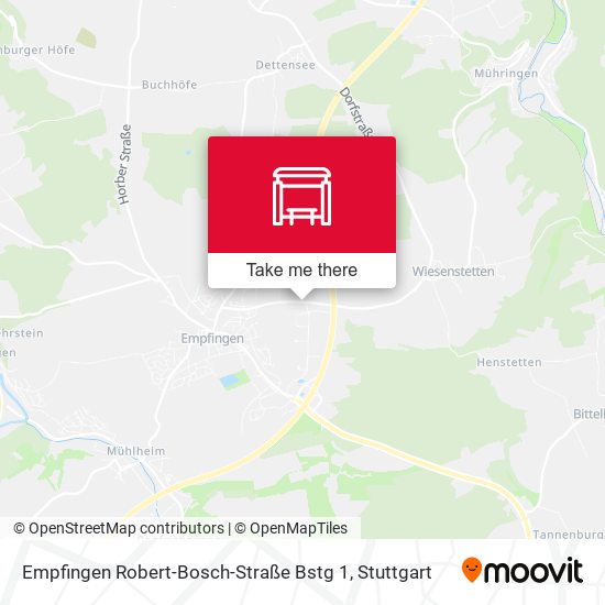 Empfingen Robert-Bosch-Straße Bstg 1 map