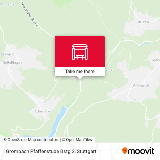 Карта Grömbach Pfaffenstube Bstg 2