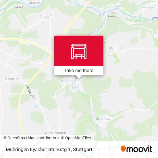 Mühringen Eyacher Str. Bstg 1 map