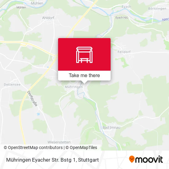 Карта Mühringen Eyacher Str. Bstg 1