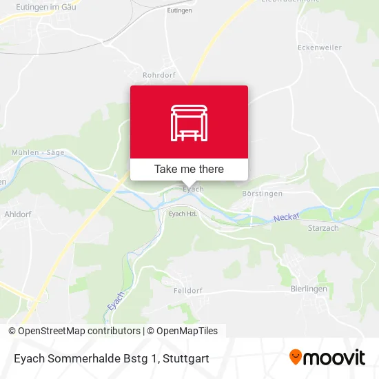 Карта Eyach Sommerhalde Bstg 1