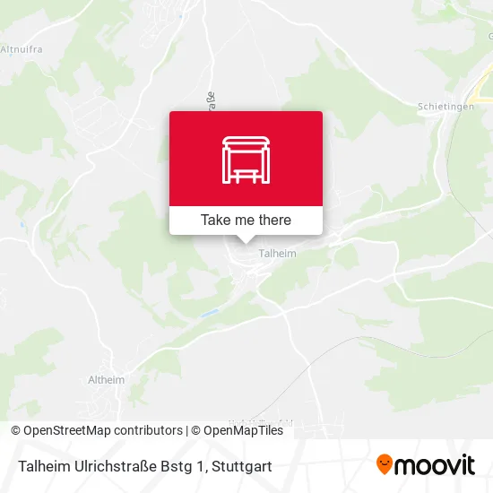 Карта Talheim Ulrichstraße Bstg 1
