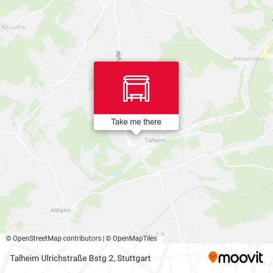 Карта Talheim Ulrichstraße Bstg 2