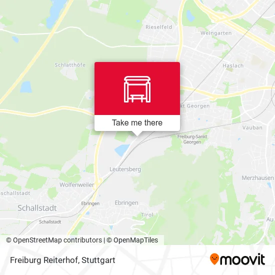 Карта Freiburg Reiterhof