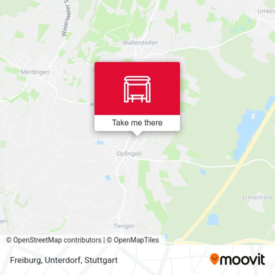 Карта Freiburg, Unterdorf