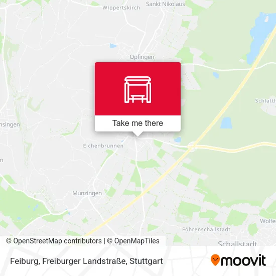 Карта Feiburg, Freiburger Landstraße