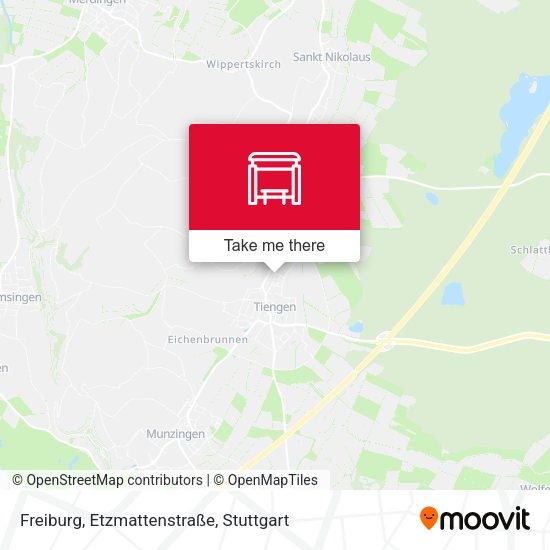 Freiburg, Etzmattenstraße map