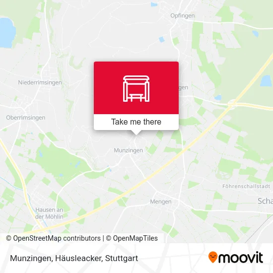 Карта Munzingen, Häusleacker