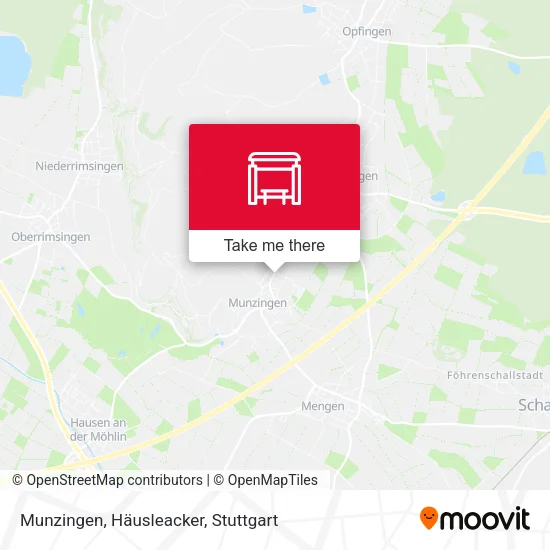 Карта Munzingen, Häusleacker