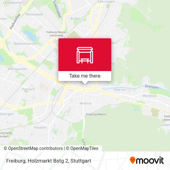 Freiburg, Holzmarkt Bstg 2 map