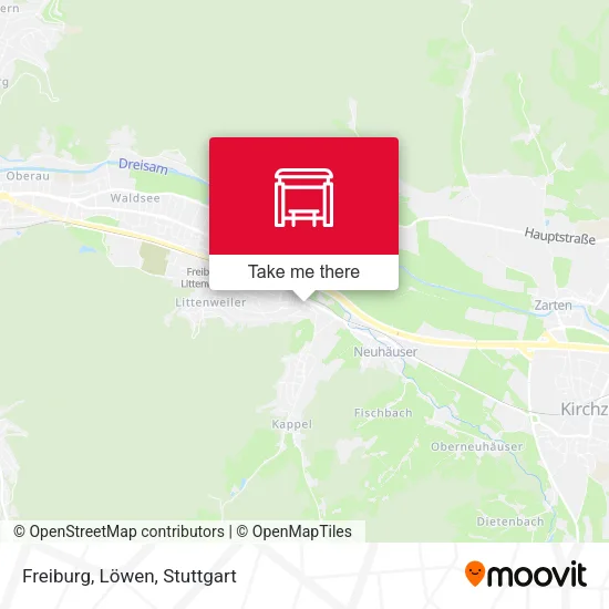 Карта Freiburg, Löwen