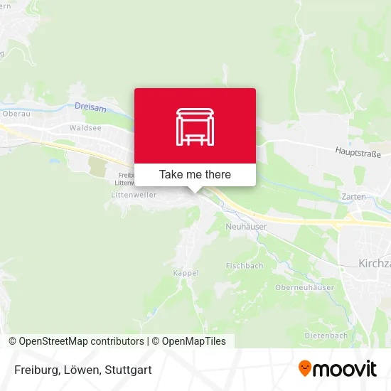 Карта Freiburg, Löwen