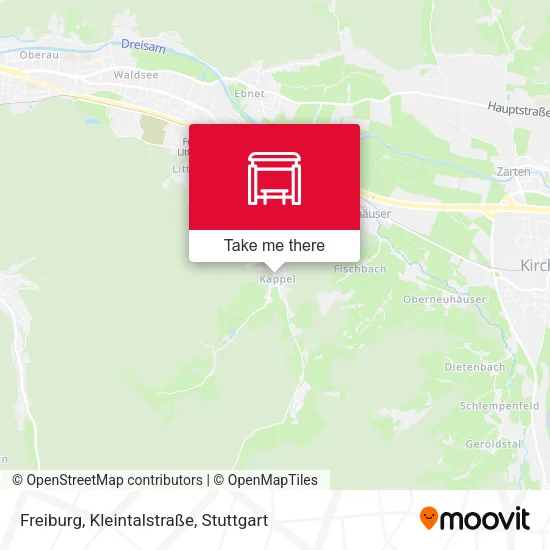 Карта Freiburg, Kleintalstraße