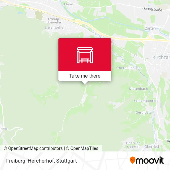 Карта Freiburg, Hercherhof