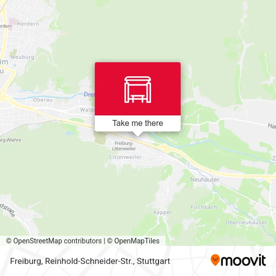 Карта Freiburg, Reinhold-Schneider-Str.