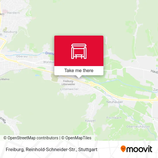 Карта Freiburg, Reinhold-Schneider-Str.