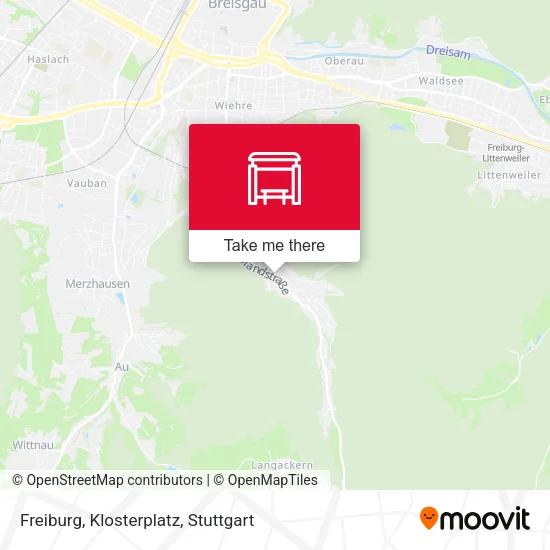 Карта Freiburg, Klosterplatz