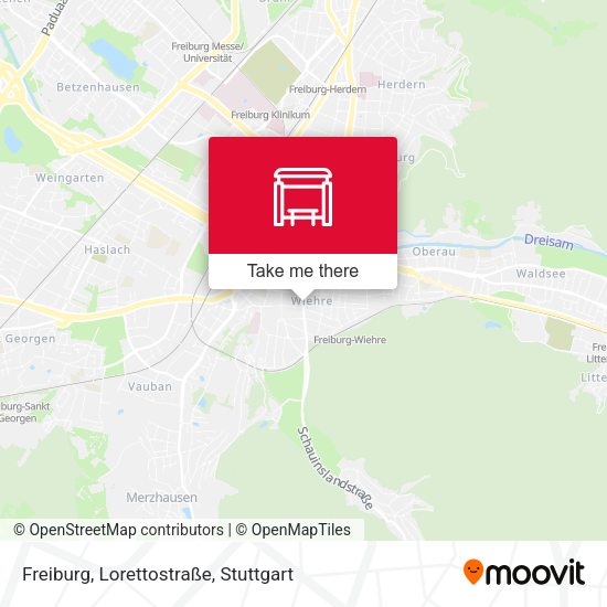 Freiburg, Lorettostraße map
