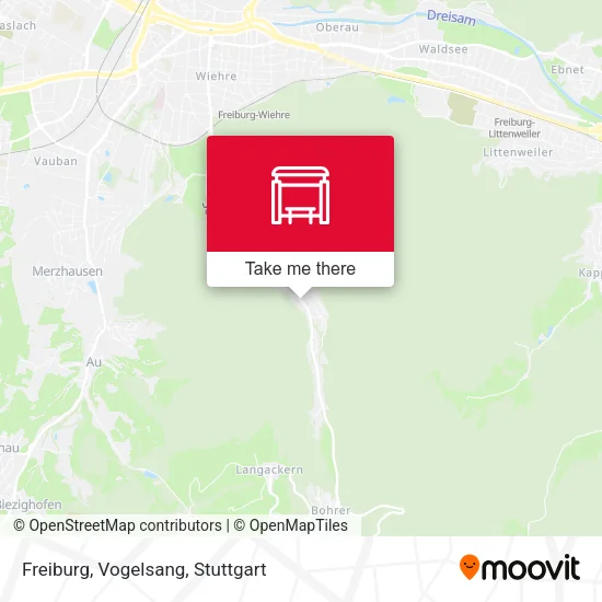 Карта Freiburg, Vogelsang