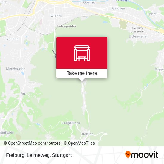 Карта Freiburg, Leimeweg