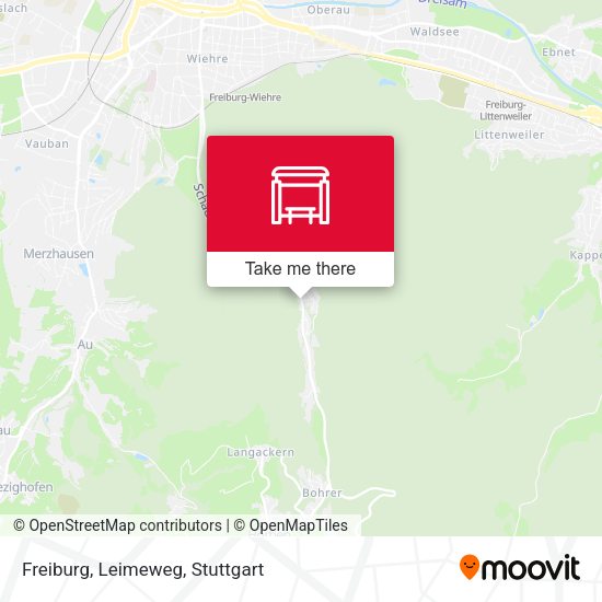 Карта Freiburg, Leimeweg