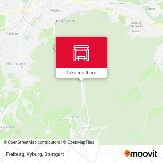 Карта Freiburg, Kyburg