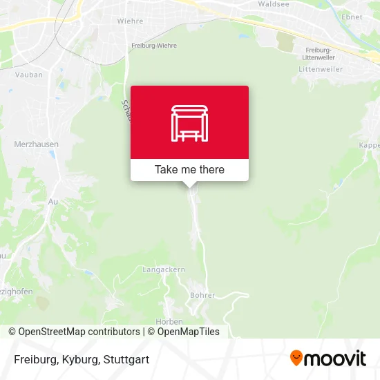 Карта Freiburg, Kyburg