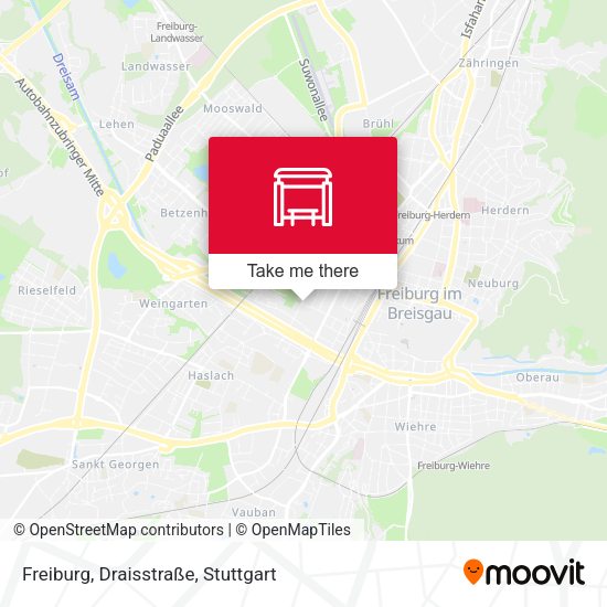 Freiburg, Draisstraße map