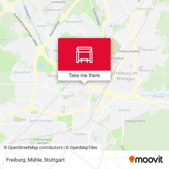 Карта Freiburg, Mühle