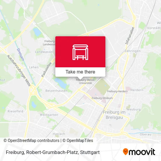 Карта Freiburg, Robert-Grumbach-Platz