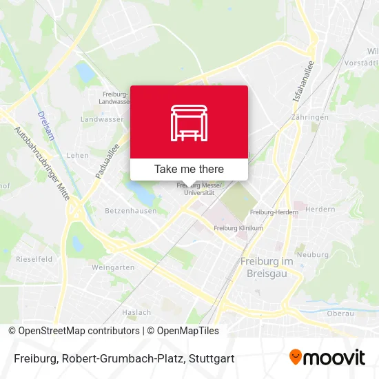 Карта Freiburg, Robert-Grumbach-Platz