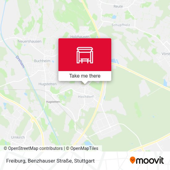 Freiburg, Benzhauser Straße map