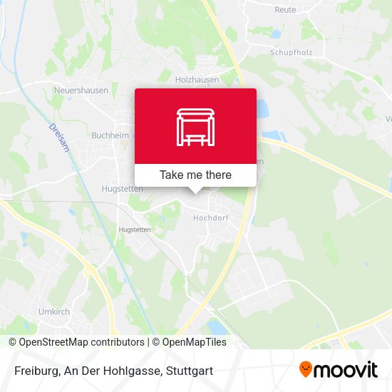 Карта Freiburg, An Der Hohlgasse
