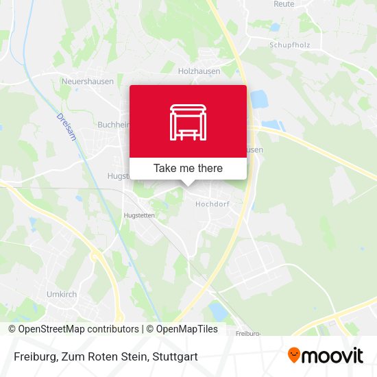 Карта Freiburg, Zum Roten Stein