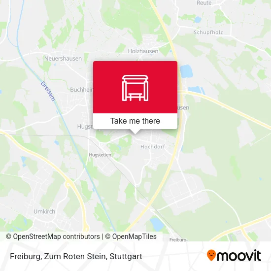 Карта Freiburg, Zum Roten Stein