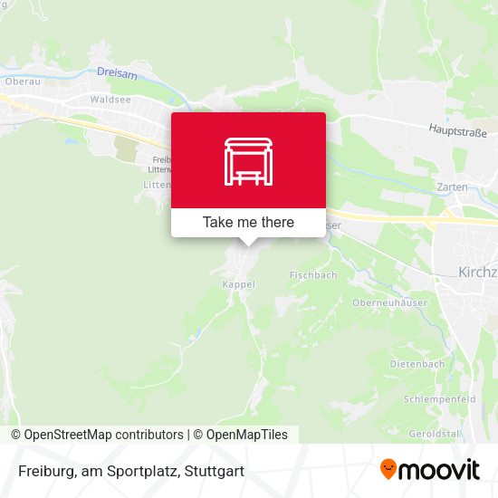 Freiburg, am Sportplatz map