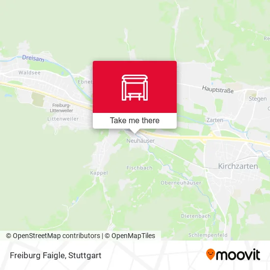 Карта Freiburg Faigle