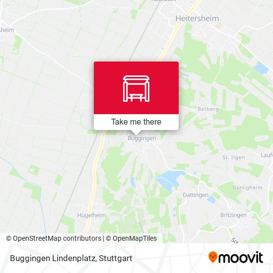 Buggingen Lindenplatz map