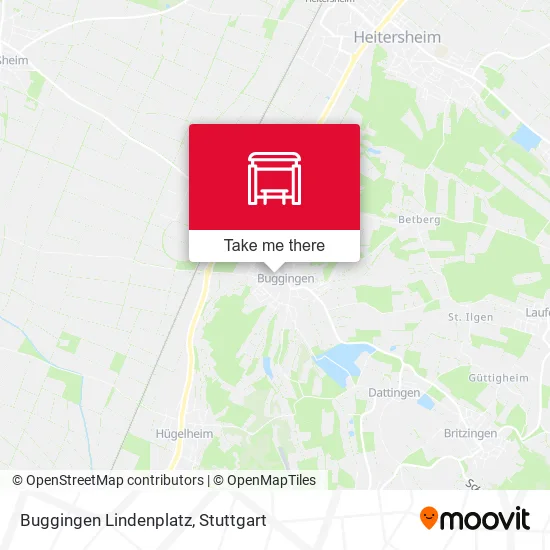 Карта Buggingen Lindenplatz