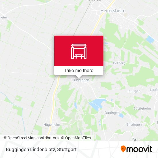 Buggingen Lindenplatz map