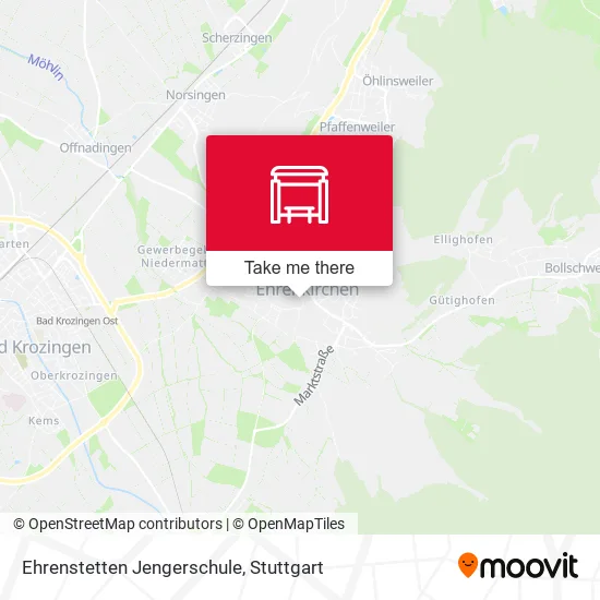 Карта Ehrenstetten Jengerschule