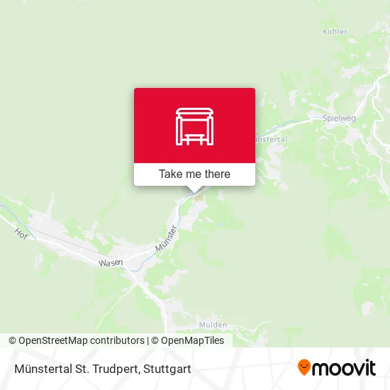 Карта Münstertal St. Trudpert