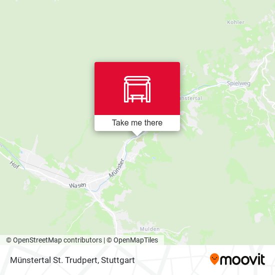 Münstertal St. Trudpert map