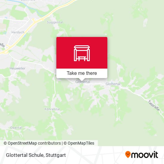Карта Glottertal Schule