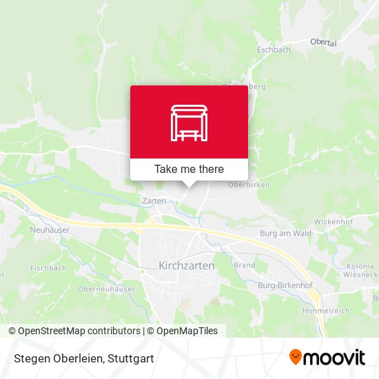 Карта Stegen Oberleien